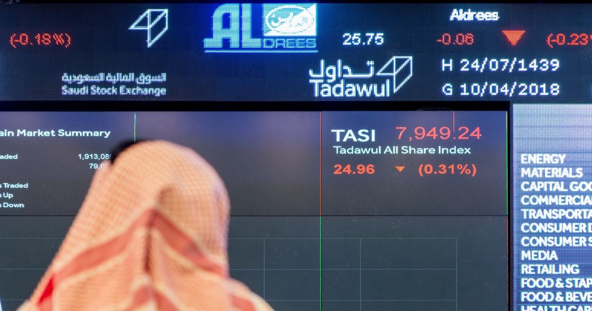 Saudi Stocks Fall to Lowest Since 2021 as Energy and Banks Drag Tadawul Below 9,600