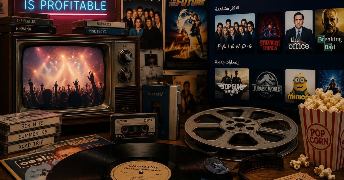 من الموسيقى إلى السينما.. النوستالجيا تشعل نمو في صناعة الترفيه 