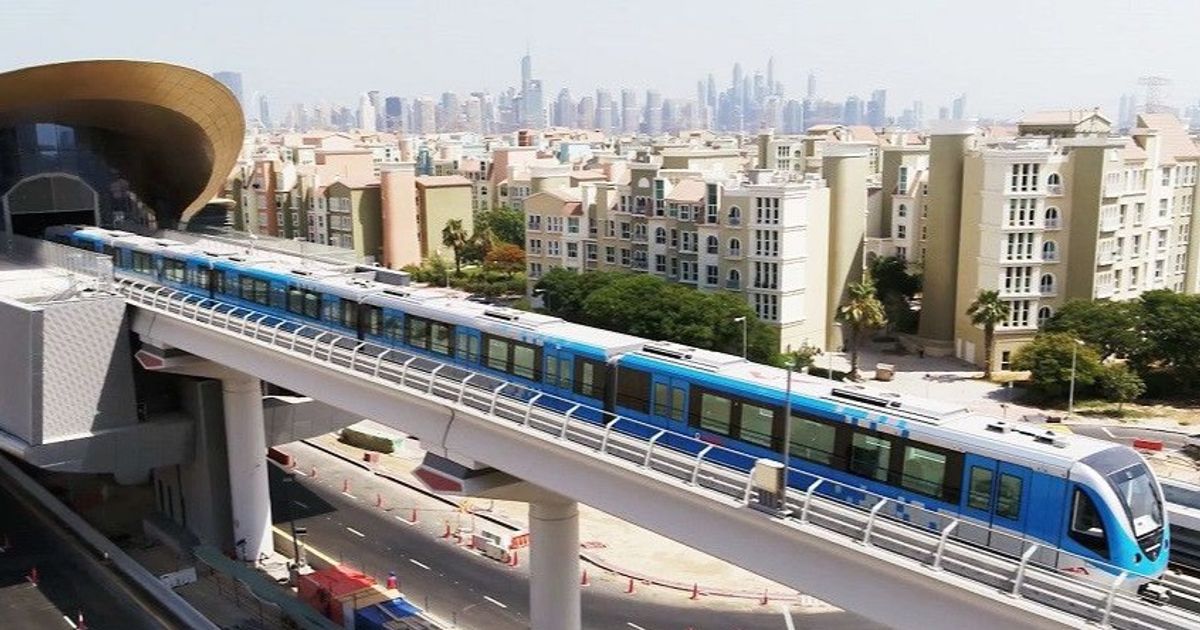 "الخط الذهبي".. دبي تطلق خط مترو أنفاق جديد بـ9.26 مليار دولار 