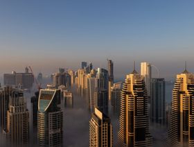 ناطحات السحاب في دبي - المصدر: بلومبرغ