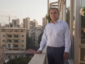 كارلوس غصن، الرئيس التنفيذي السابق لشركة نيسان - المصدر: بلومبرغ