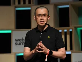 تشانغ بينغ تشاو مؤسس "بينانس"، أكبر منصة لتداول العملات المشفرة في العالم. - المصدر: بلومبرغ