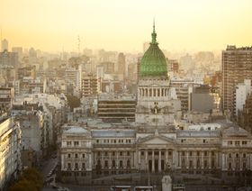 مبنى الكونغرس الوطني الأرجنتيني - المصدر: غيتي إيمجز