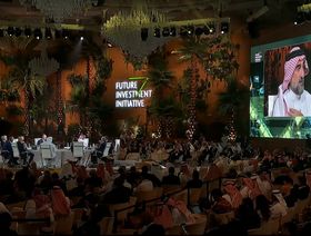 جانب من الجلسات الحوارية شارك فيها ياسر الرميان، محافظ صندوق الاستثمارات العامة السعودي، خلال مؤتمر "مبادرة مستقبل الاستثمار" (FII)، بنسخته السادسة. الرياض في 25 أكتوبر 2022 - المصدر: الشرق