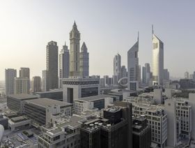 مركز دبي المالي العالمي. دبي. الإمارات العربية المتحدة - المصدر: بلومبرغ