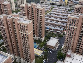 مشروع "فينغمينغ هايشانغ" للتطوير السكني التابع لـ "كانتري غاردن هولدينغز" في شنغهاي بالصين يوم الثلاثاء 12 يوليو 2022 - المصدر: بلومبرغ