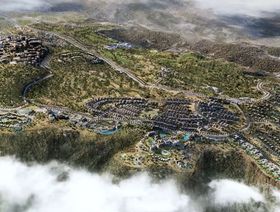 مخطط مشروع "قمم السودة" الذي يُقام فوق أعلى قمة جبلية في المملكة - المصدر: صفحة "قمم السودة" على منصة "X" )تويتر سابقاً)