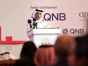 علي شريف العمادي، وزير المالية في قطر - المصدر: بلومبرغ