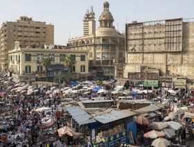 سوق خان الخليلي في القاهرة، مصر - المصدر: بلومبرغ