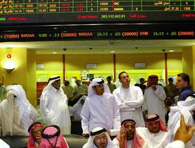 سوق أبوظبي للأوراق المالية - المصدر: أ.ف.ب