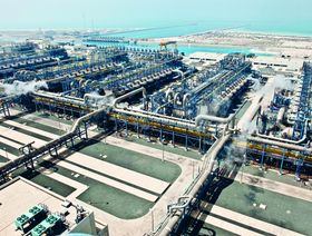محطة "الطويلة بي" واحدة من أكبر محطات تحلية المياه وتوليد الكهرباء في الإمارات - المصدر: شركة "طاقة" الإماراتية