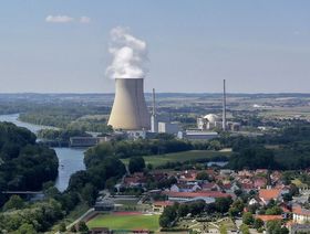 محطة طاقة نووية في إسنباخ – ألمانيا – أغسطس  - المصدر: بلومبرغ