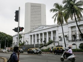 مقر بنك الاحتياطي الهندي في مومباي.  - المصدر: بلومبرغ