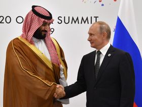 بوتين وولي العهد السعودي يشيدان بالتعاون داخل \"أوبك+\"
