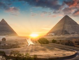 أهرامات الجيزة في مصر  - المصور: Harald Nachtmann / Moment RF