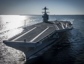 البنتاغون غير واثق في جاهزية حاملة الطائرات الأحدث - المصدر: بلومبرغ