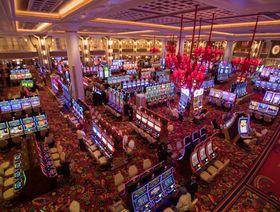 صالة ألعاب تابعة لشركة "وين ريزورتس" في بوسطن بولاية ماساتشوستس الأمريكية - المصدر: بلومبرغ