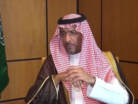 بندر الخريف، وزير الصناعة والثروة المعدنية السعودي، أثناء مقابلة مع "الشرق"  - المصدر: الشرق