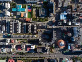 أولان باتور عاصمة منغوليا التي تضم حي المال والبورصة في البلاد - المصدر: بلومبرغ