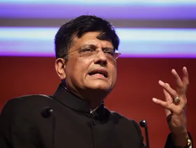 بيوش غويال، وزير التجارة الهندي. - بلومبرغ