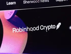 شعار شركة "روبن هود ماركتس" كما ظهر على الموقع الإلكتروني الخاص بالشركة - بلومبرغ