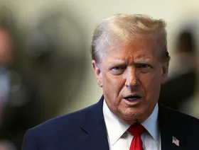 الرئيس الأميركي دونالد ترمب - المصدر: بلومبرغ