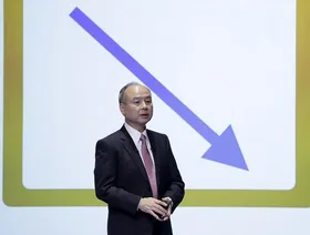 ماسايوشي سون، رئيس مجلس الإدارة والرئيس التنفيذي لمجموعة 'سوفت بنك' - المصدر: بلومبرغ