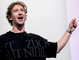 الرئيس التنفيذي لشركة "ميتا بلاتفورمز" مارك زوكربيرغ - بلومبرغ