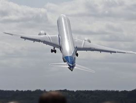 طائرة بوينغ 787-9 دريملاينر من إنتاج بوينغ - المصدر: بلومبرغ