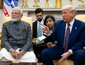 ترمب ومودي يبحثان تخفيف التوترات التجارية وخلاف النفط الروسي