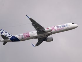 طائرة إيرباص 'A321XLR' الجديدة - المصدر: بلومبرغ