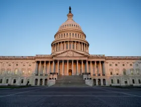 مبنى الكابيتول الأميركي في واشنطن العاصمة، الولايات المتحدة الأميركية - بلومبرغ