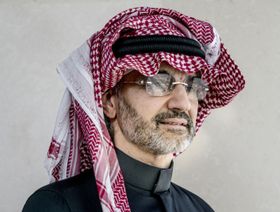 الملياردير السعودي الأمير الوليد بن طلال، مؤسس شركة "المملكة القابضة" - المصدر: بلومبرغ