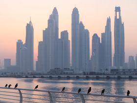 مبانٍ شاهقة في أفق دبي، الإمارات العربية المتحدة - المصدر: بلومبرغ
