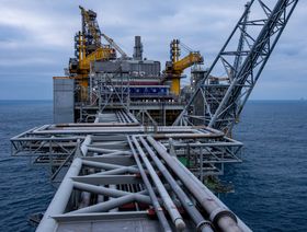 منصة بحرية للتنقيب عن النفط في بحر الشمال، النرويج - المصدر: بلومبرغ