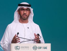 سلطان أحمد الجابر، رئيس مؤتمر الأطراف "كوب 28" (COP28) - المصدر: بلومبرغ