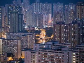 أبنية سكنية في مدينة هونغ كونغ بالصين. - المصدر: بلومبرغ