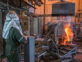 مصنع "معادن" للذهب في منطقة مهد الذهب، المملكة العربية السعودية - المصدر: موقع شركة التعدين العربية السعودية "معادن"