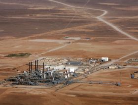 منشأة لمعالجة الغاز تديرها شركة سوناطراك في الصحراء الكبرى، الجزائر  - المصدر: بلومبرغ