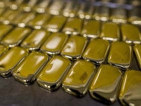 صورة لسبائك من الذهب - المصدر: بلومبرغ