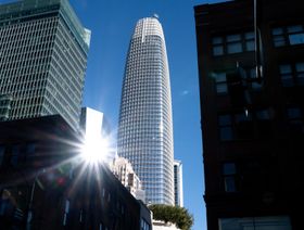 برج "سيلزفورس" في سان فرانسيسكو، كاليفورنيا، الولايات المتحدة الأميركية - المصدر: بلومبرغ