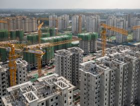 مشروع "رويال بيك" السكني التابع لمجموعة "إيفرغراند" في بكين، الصين، عام 2022 - المصدر: بلومبرغ