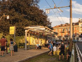 مدينة \"تورينو\" الإيطالية تحول خط ترام مهجور إلى حديقة عامة