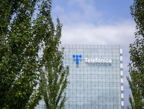 المقر الرئيسي لشركة "تليفونيكا" في مدريد، إسبانيا - المصدر: بلومبرغ