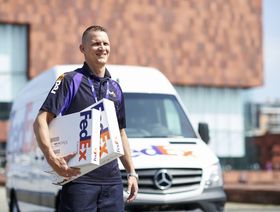 صورة من موقع شركة فيدكس - المصدر: بلومبرغ