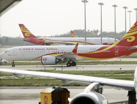 طائرات مملوكة لشركة "هاينان إيرلاينز " - المصدر: بلومبرغ