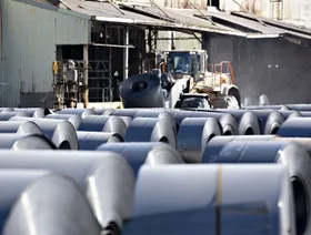 مصنع صلب في غرانيت سيتي بولاية إلينوي الأميركية - المصدر: بلومبرغ