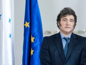 رئيس الأرجنتين خافيير ميلي - بلومبرغ