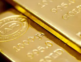 سبائك من الذهب - المصدر: بلومبرغ