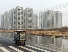 مباني سكنية في مدينة تشنغتشو بمقاطعة خنان، الصين - المصدر: بلومبرغ